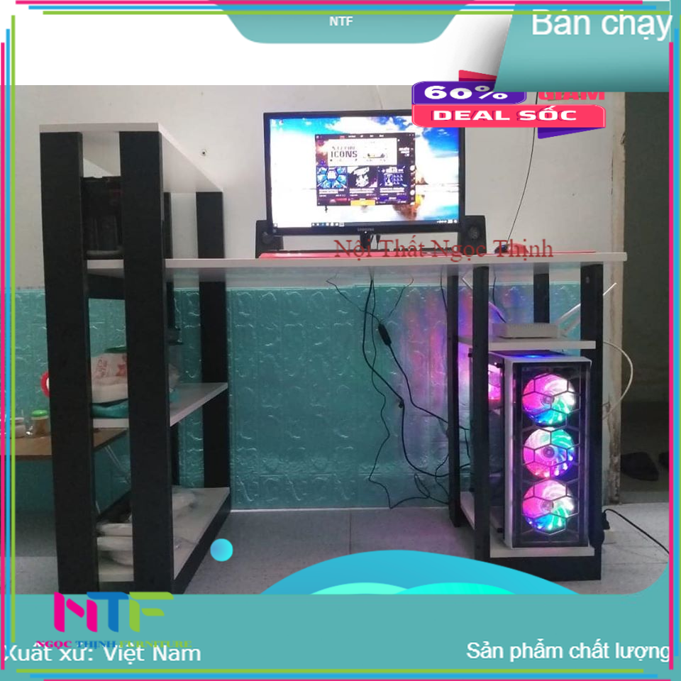 Bàn Làm việc văn phòng đa năng, dể dàng lắp ghép, chất lượng cao