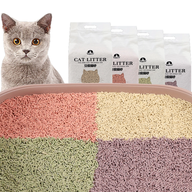 Cát Đậu Nành TAOTAOPETS 6L - Cát Vệ Sinh Cho Mèo Tofu Taotaopet