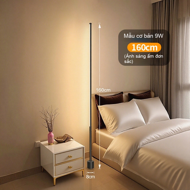 Đèn cây cảm ứng tạo không gian thông minh điều khiển giọng nói – đèn decor phòng khách phòng ngủ