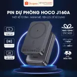Pin dự phòng 5000 -10000-20000mAh không dây chính hãng Hoco J160 siêu an toàn, gọn nhẹ - Pin dự phòng sạc từ tính Hoco