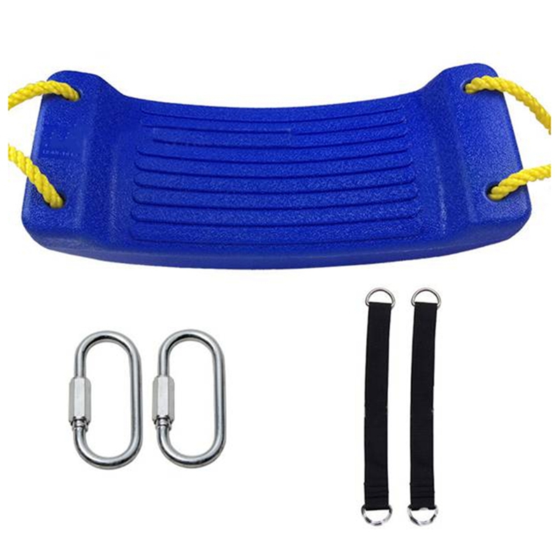 High Quality Outdoor Swing Plastic Swings Seat Set Toy With Adjustable