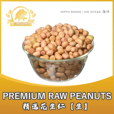 Hippo Brand | Raw Peanuts 500g