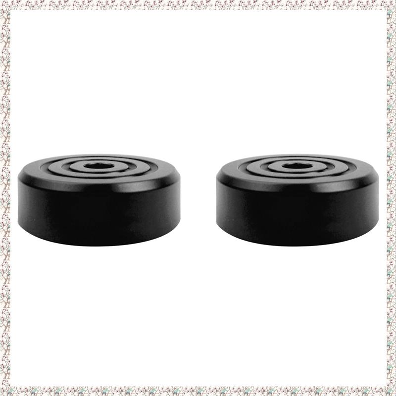 2X Vinyl Record Weight Stabilizer Disc Balanced Clamp for Turntable LP Record Player Accessories Black