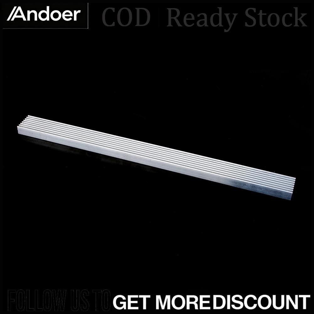 Andoer Mingzhe อลูมิเนียมฮีทซิงค์ประสิทธิภาพสูงสำหรับ LED Emitter Diodes Cooling Darkroom Works ราคา 132 บาท*ส่งฟรี