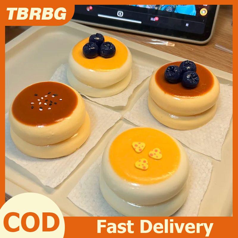 🔥 🔥 🔥 Tbrbg Simulation Cream Blaster Cake Pressure Relief Soft Squishy Fingertip Toy Relieving Squeeze Decompression Slow Rebound Toy ราคา 54 บาท*ส่งฟรี