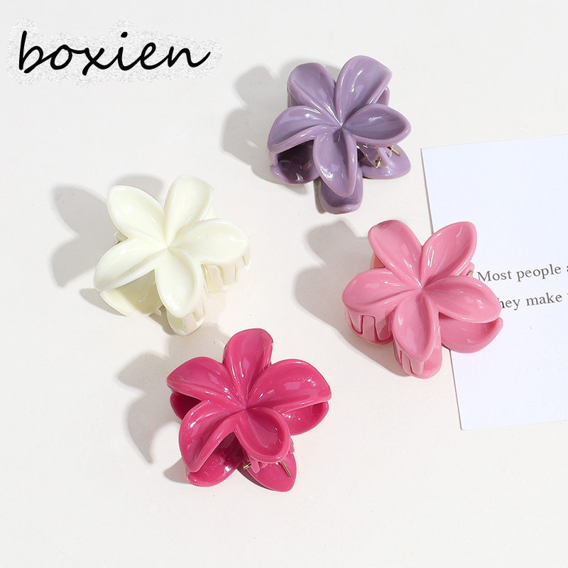 boxien น่ารักสง่างามมินิกรงเล็บดอกไม้ผมหวานแฟชั่นกิ๊บสำหรับผู้หญิงสาวเป่ากิ๊บอุปกรณ์ผมผมหมวก hyena ของขวัญ ราคา 11 บาท*ส่งฟรี