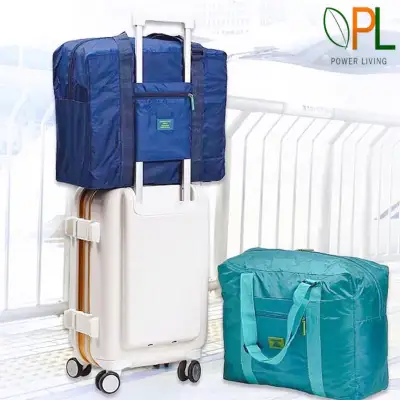 Foldable Travel Bag Travel Bag Luggage Bag Waterproof Clothes Package Nylon Big Capacity Wash Makeup Outdoor Hanging Unisex Storage Duffle Bag