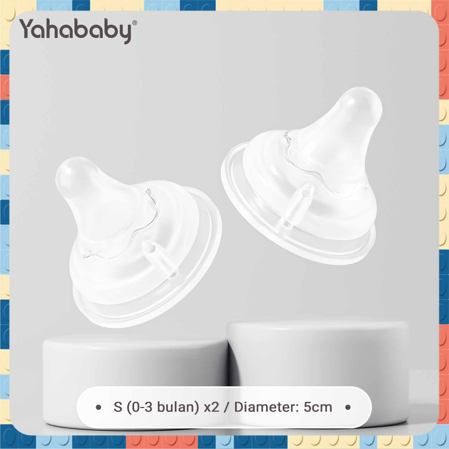 Anti Colic Baby Bottle Nipple – Food Grade Silicone BPA Free 50mm Wide Neck Easy to Fill with Milk Perfect for Newborns