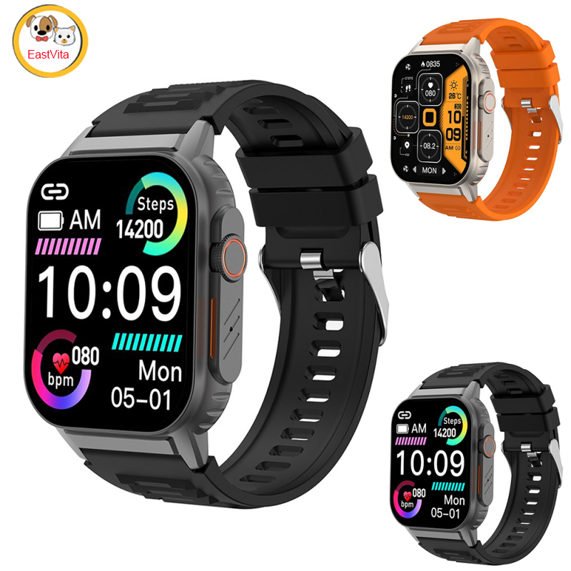 G41 Smart Watch 2.01" Full Touch Fitness Smartwatch Heart Rate Blood Oxygen Blood Pressure Sleep Non-Invasive Blood Glucose Monitor Waterproof Fitness Tracker Watches For Men Women ราคา 825 บาท*ส่งฟรี