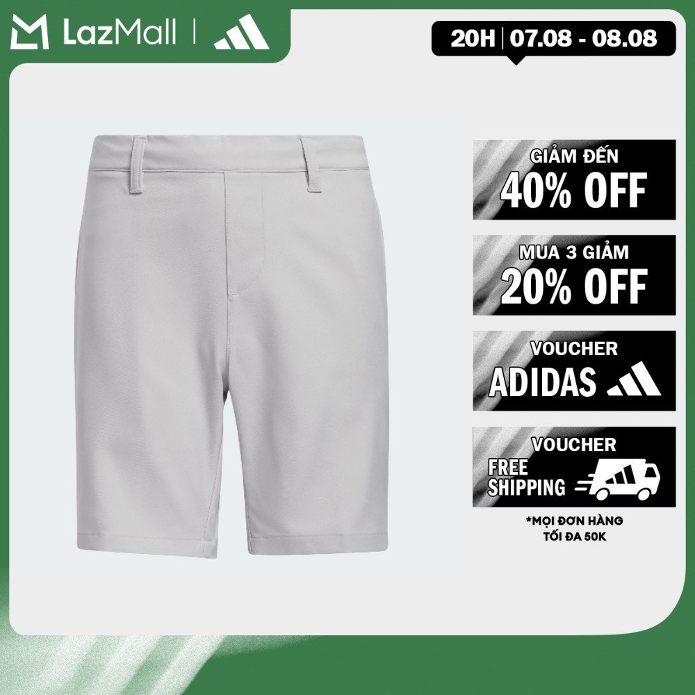 adidas Đánh gôn Quần Short Tùy Chỉnh Ultimate365 Trẻ Em Trẻ em Xám IU3506
