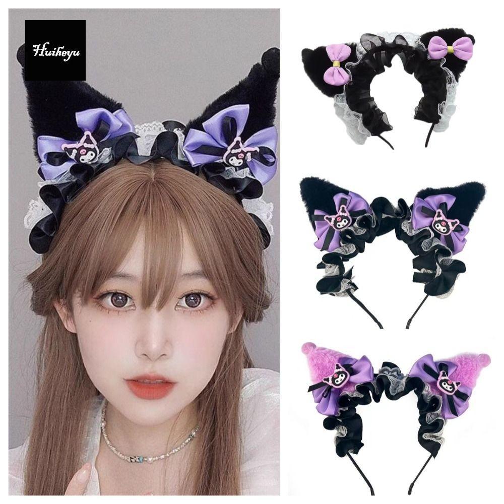 Kẹp tóc hàn quốc trâm cài tóc cài tóc nữ cute Hoạt hình Băng đô kuromi Anime Nơ Dễ thương Phụ kiện tóc Bé gái