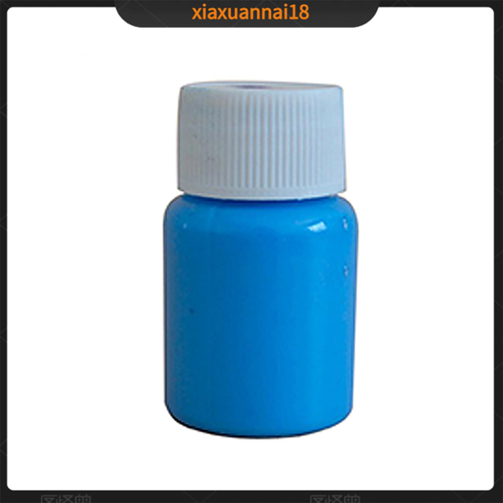 Xiaxuannai 20G Sơn Huỳnh Quang Không Phóng xạ 12 Màu Sắc Đa Năng Sáng Sơn Cho Gốm Đặc Biệt Sáng Sơn