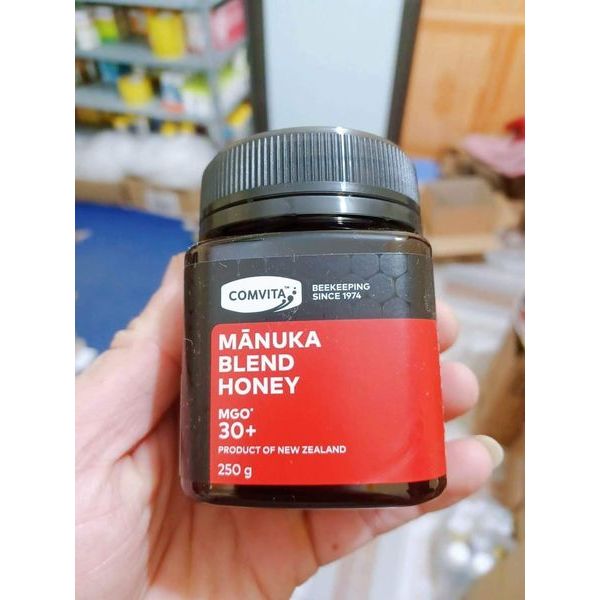 Mật ong Manuka New Zealand MGO 30+ 500g - có tính kháng khuẩn cao cùng rất nhiều lợi ích vượt trội so với các loại mật ong thông thường.