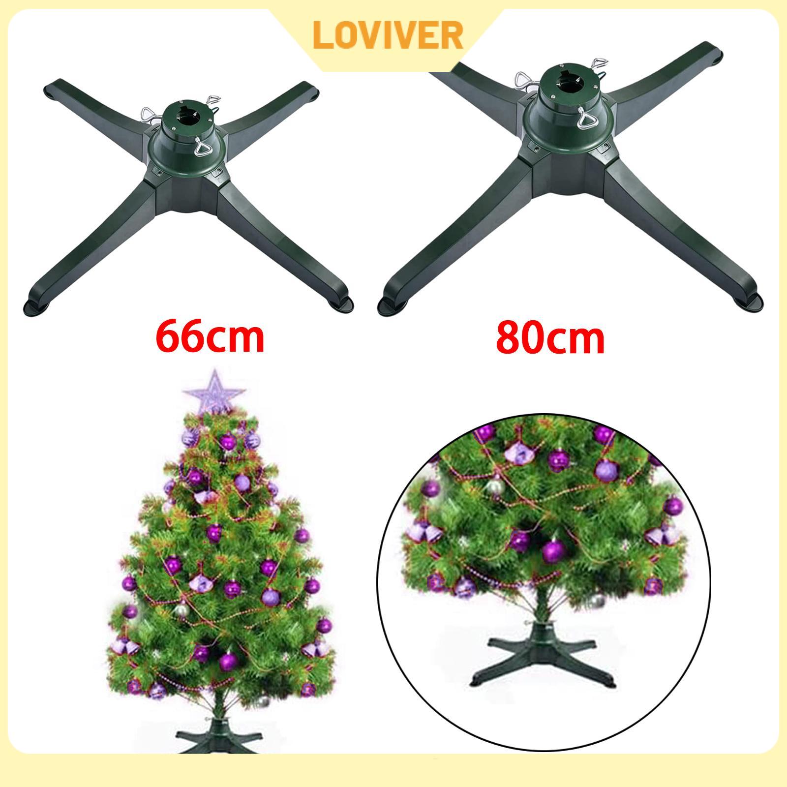 Rotating Christmas Tree Stand Artificial Xmas Tree Holder Universal Adjustable Base - Compatible with Most Upright Trees ราคา 2,766 บาท*ส่งฟรี