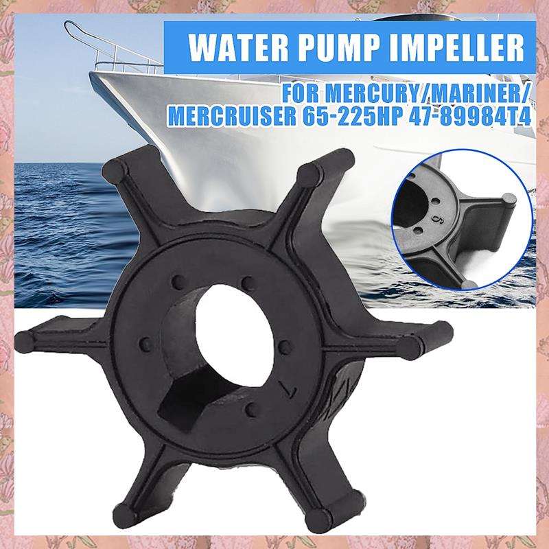 (NVIS) 6E0-44352-00-00 Outboard Water Pump Impeller for 4HP 5HP 6HP Outboard Motor 6E0-44352 6E0-443