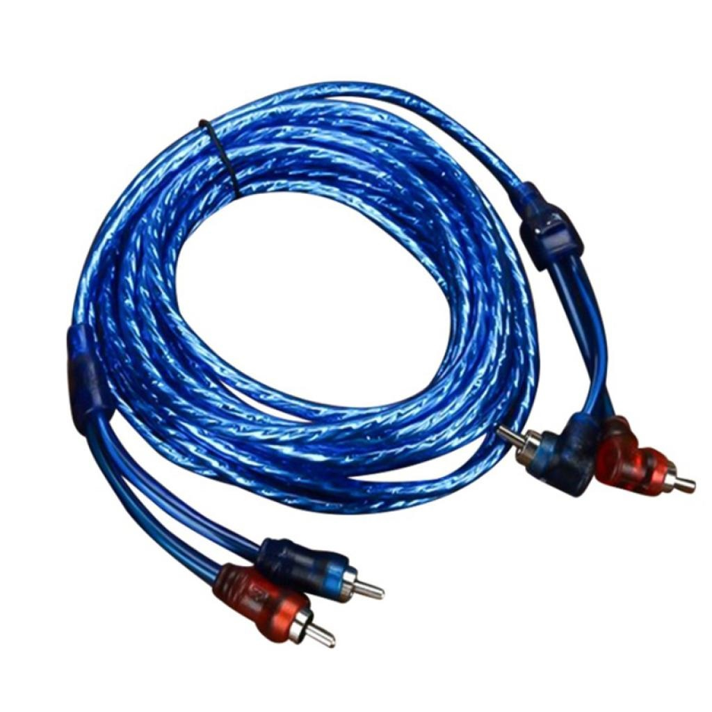 Dây Cáp AV Âm Thanh 4 Đầu Bông Sen - Dây RCA 4.5Met Cho Loa Sub Xe Hơi
