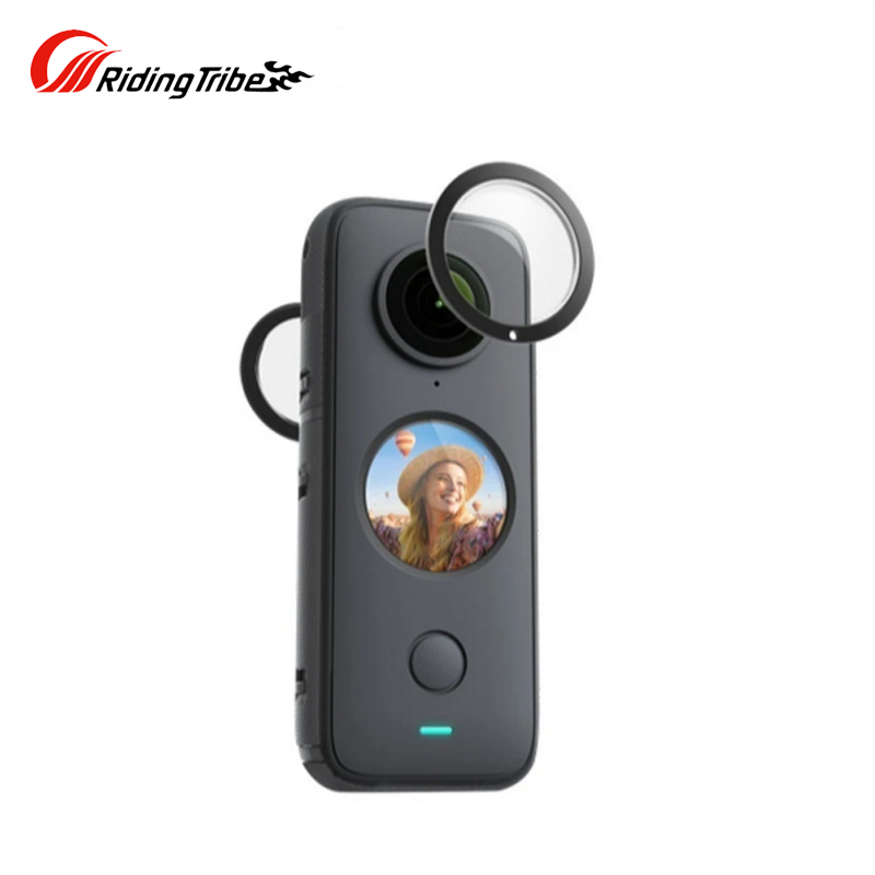 Riding Tribe Lens Guards Protector Compatible For ONE X2 Panoramic Action Camera Sticky Lens Protective Cover Cap Accessories
