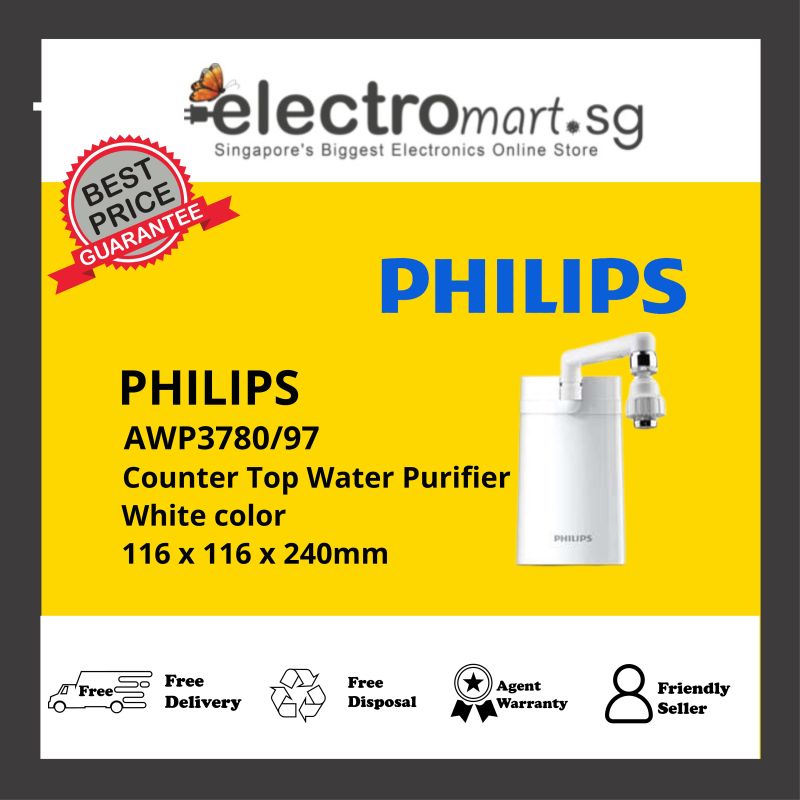 PHILIPS AWP3780/97 Counter Top Water Purifier Singapore