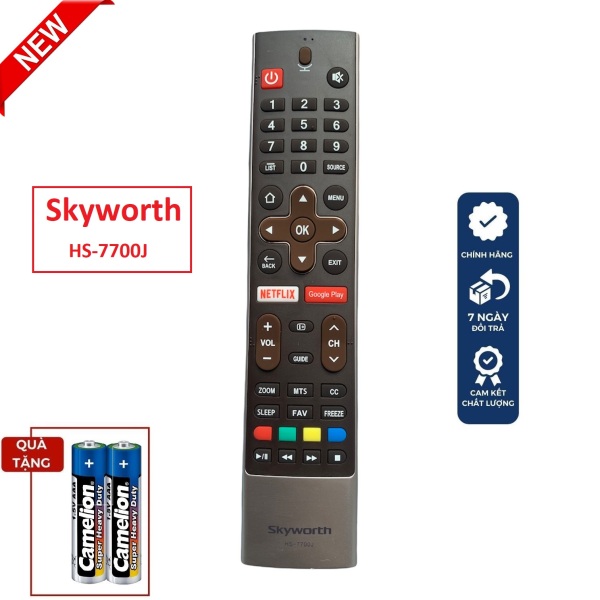 Bảng giá Điều khiển tivi Skyworth giọng nói chính hãng theo máy [ Bh 12 tháng ]