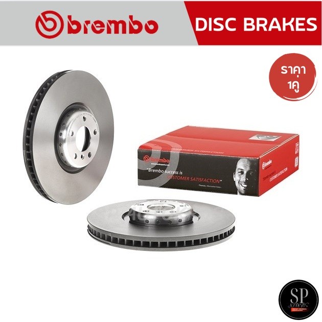 BREMBO จานเบรคหน้า BMW X5 F15 F16 X6 M-Performance '13- / 395MM รหัส 09 D899 13 ซ้าย / 09 D900 13 ขวา / ราคา 1คู่ ราคา 8,625 บาท*ส่งฟรี