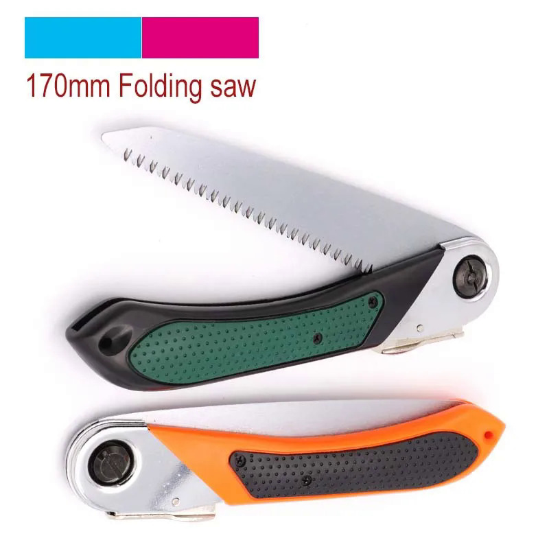 1 cái cưa gấp di động 170mm phổ tay Saw cho vườn tỉa cây cắm trại DIY chế biến gỗ dụng cụ cầm tay