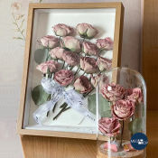 Megatop Wooden Shadow Box Photo Frame for Plants and Flowers