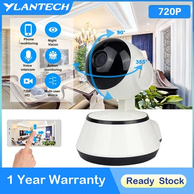 YLANTECH Home Security IP Camera Wireless Smart WiFi Camera WI-FI HD 720P Mini CCTV Camera Audio Record Surveillance Baby Monitor