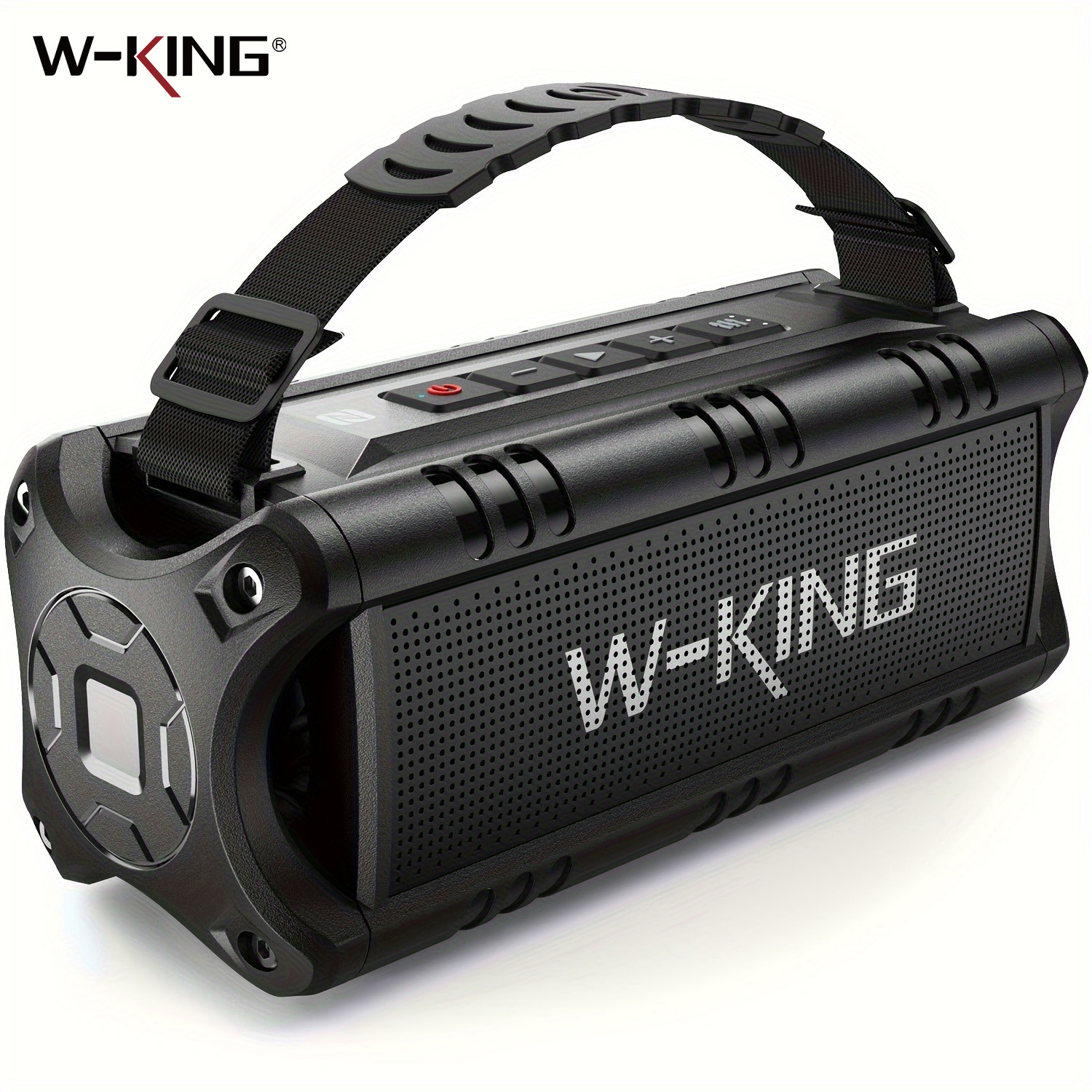 W King Speaker: Ipx6 Waterproof Bluetooth 5.0 Portable Speaker