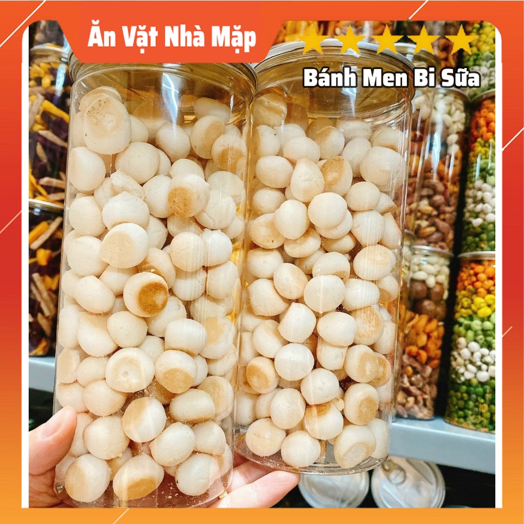 Bánh men bi sữa tuổi thơ hủ pet 500g