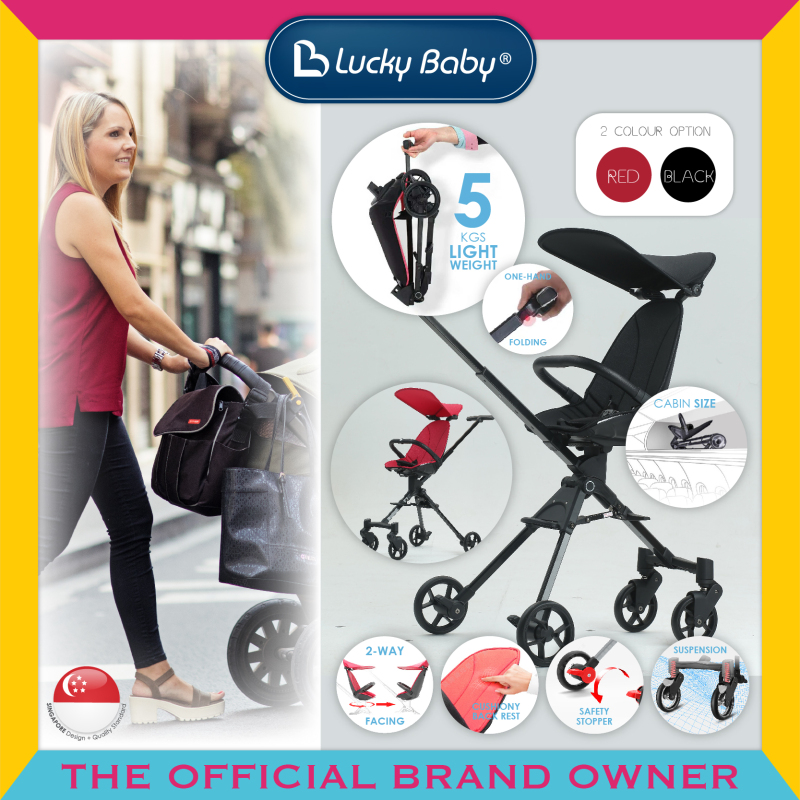 Lucky Baby® 516195 / 516201 City Kadee™ Cabin Rider Red / Black Singapore