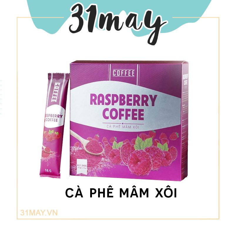 Cà Phê Giảm Cân Mâm Xôi Raspberry Coffee Chính Hãng