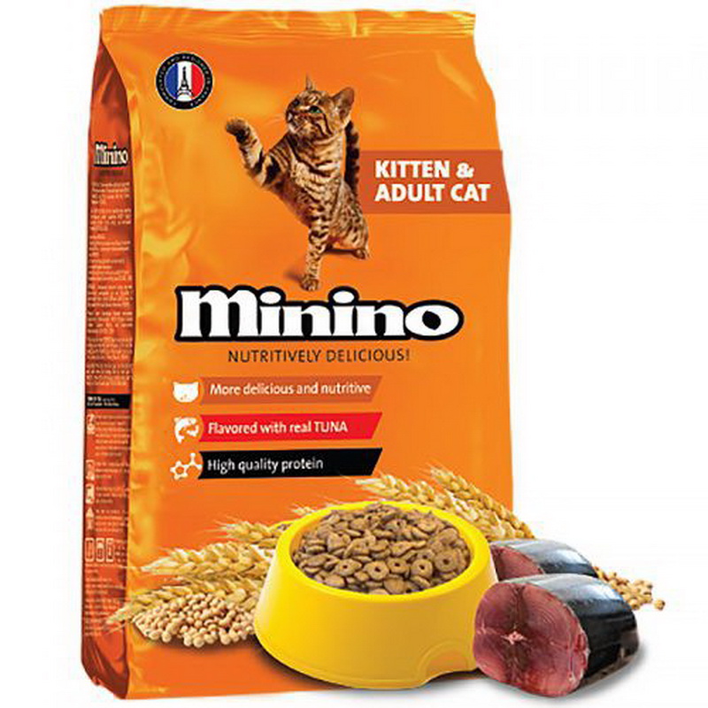 Thức ăn hạt khô cho mèo Minino 1,3kg 1.3kg