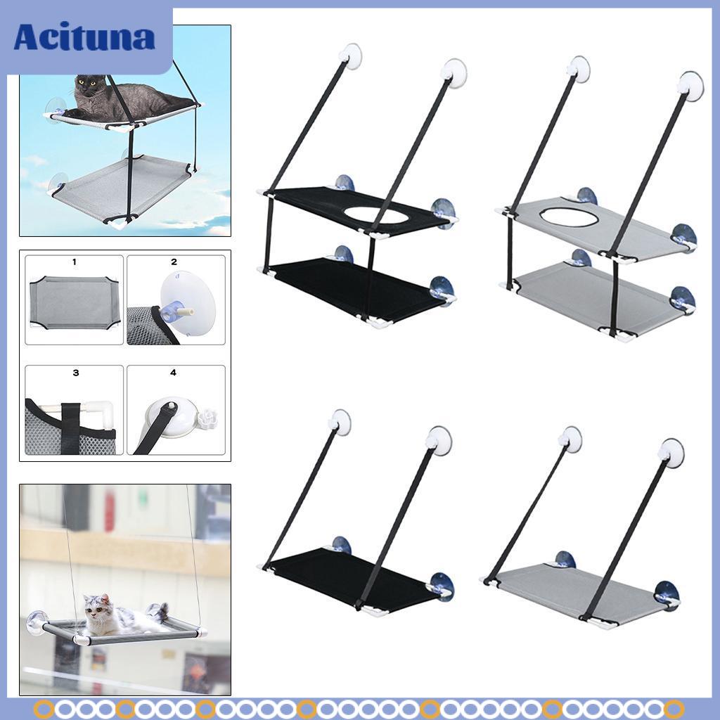 Cat Window Hammock Seat Window Perch Sun Bathing Bed Wall Mount Shelf Mesh ราคา 9,290 บาท*ส่งฟรี