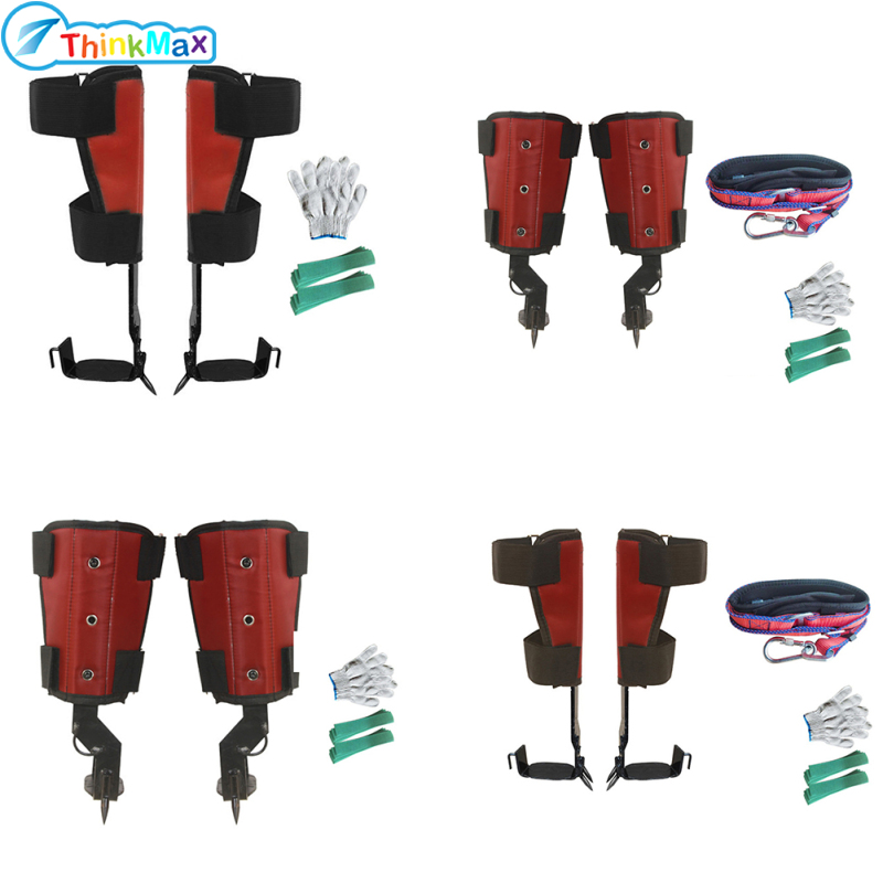 อุปกรณ์กีฬาและกิจกรรมกลางแจ้ง Thinkmax Tree Climbing Spikes Kit Climbing Tree Climbing Tools Tree Climbing Artifact Tree Special Tool For Women Men Grown-ups