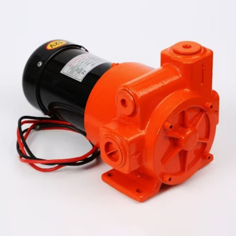 Máy Bơm Dầu YB-110 12V – Van Hồi Áp, Lưu Lượng Lớn, Chính Hãng