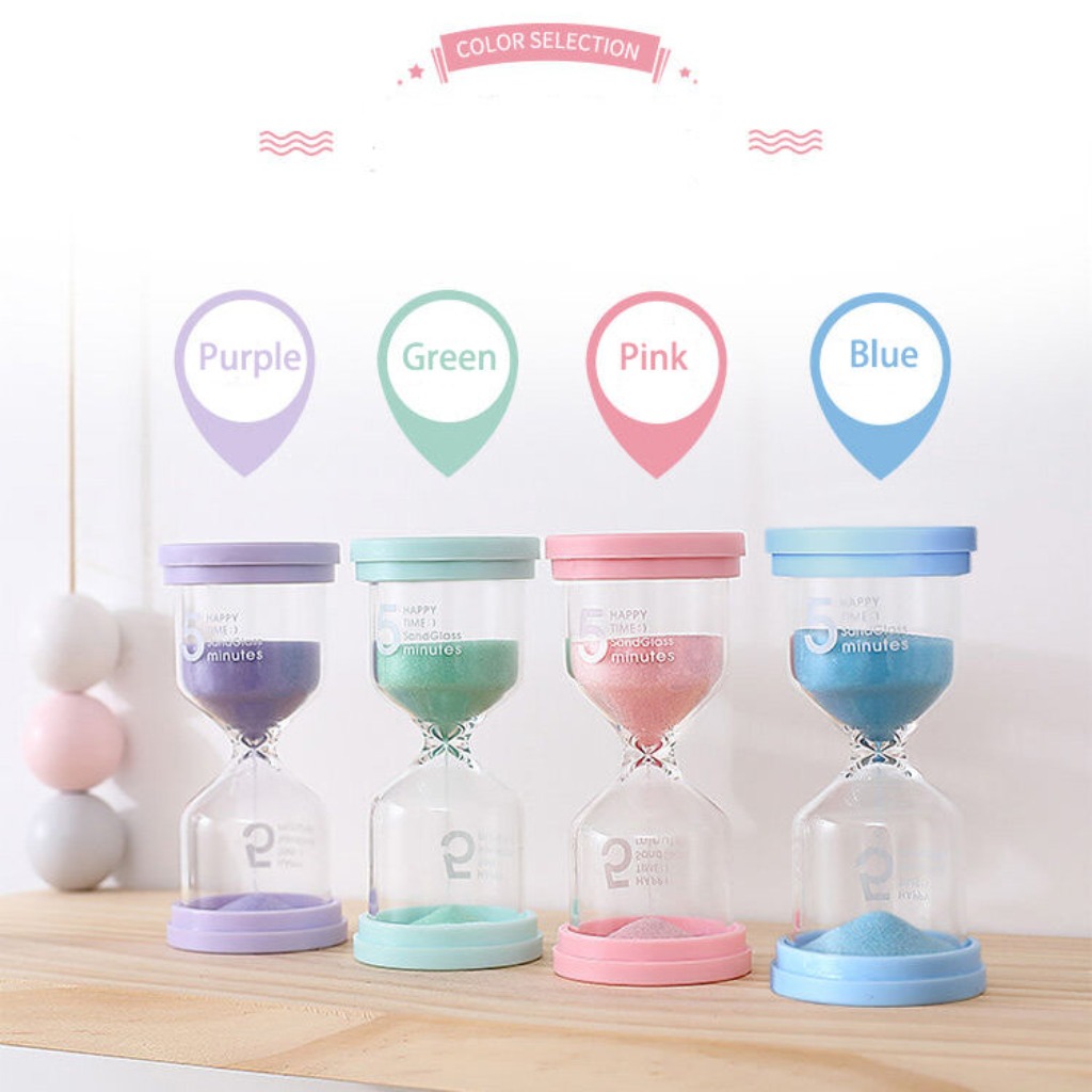 Đồng hồ cát 1/3/5/10/15/30min sandglass đồng hồ cát hẹn giờ học sinh trò chơi trang trí nội thất quà tặng cho bé đồng hồ cát trang trí nội thất