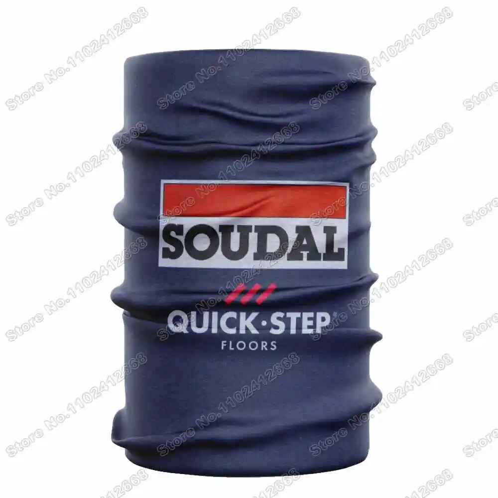 【Exclusive Limited Edition】 2023 Soudal Quick Step Cycling Neck Warmer Multifunctional Headwear Protection Ride Scarf Fishing Hiking Headband