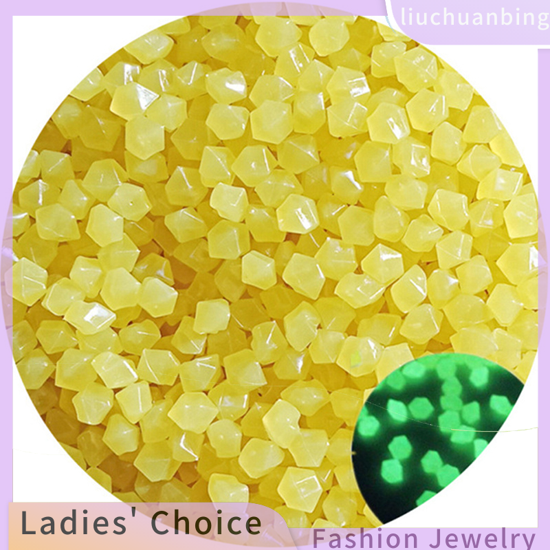 Liuchuanbing Jewellery 50 cái đá phát sáng ngoài trời phát sáng trong bóng tối vườn Sỏi trang trí bể cá