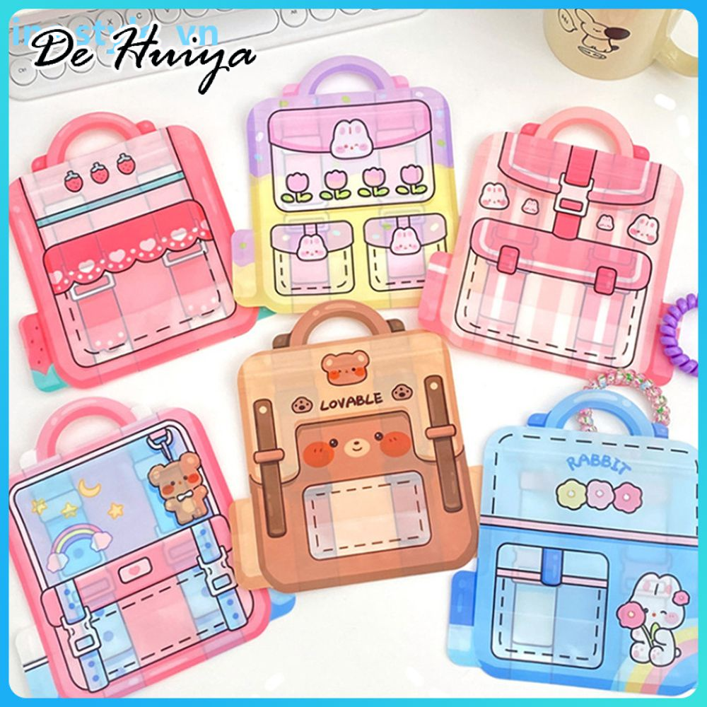 DEHUIYA 1กระเป๋าซิปการ์ตูนน่ารัก, ถุงบรรจุภัณฑ์ของขวัญ, ถุงซิปพลาสติก, ถุงเก็บของขวัญวันเกิดสำหรับเด็ก ราคา 6 บาท*ส่งฟรี