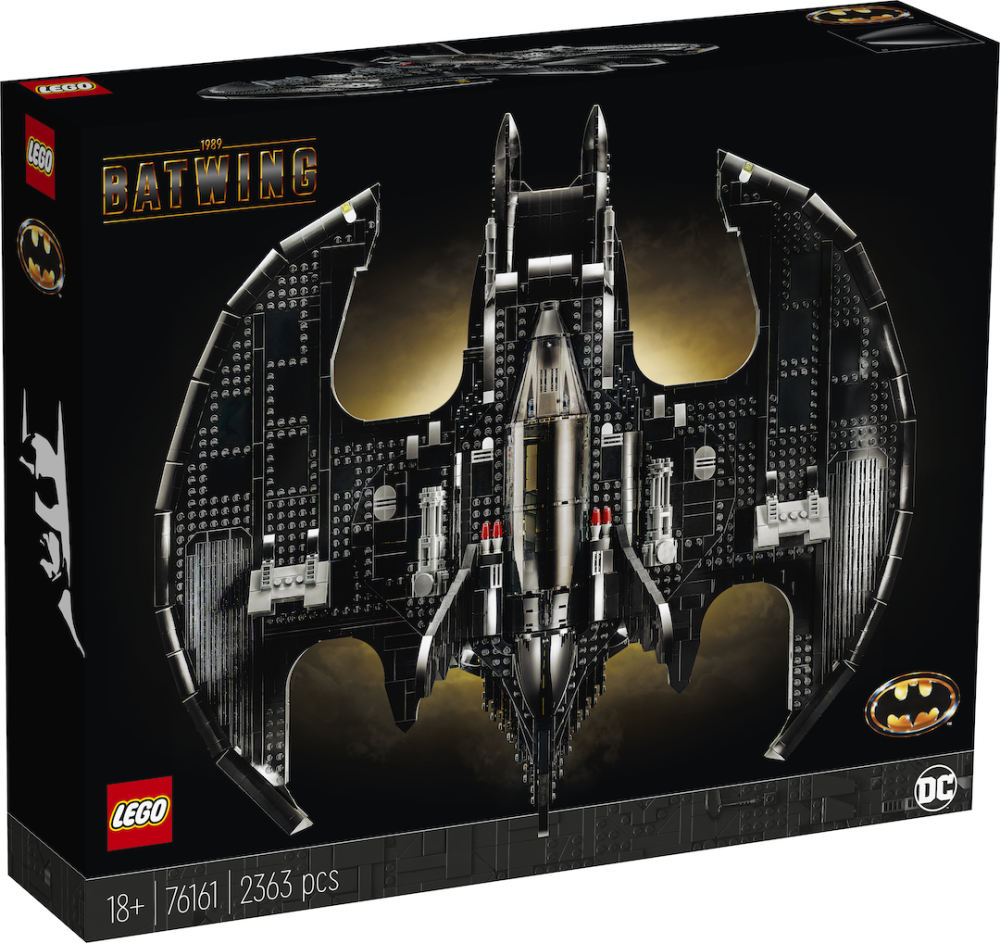 [100% chính hãng]  LEGO 76161 Batman 1989 Batwing 2363pcs 18+Đồ Chơi Lắp Ráp lego