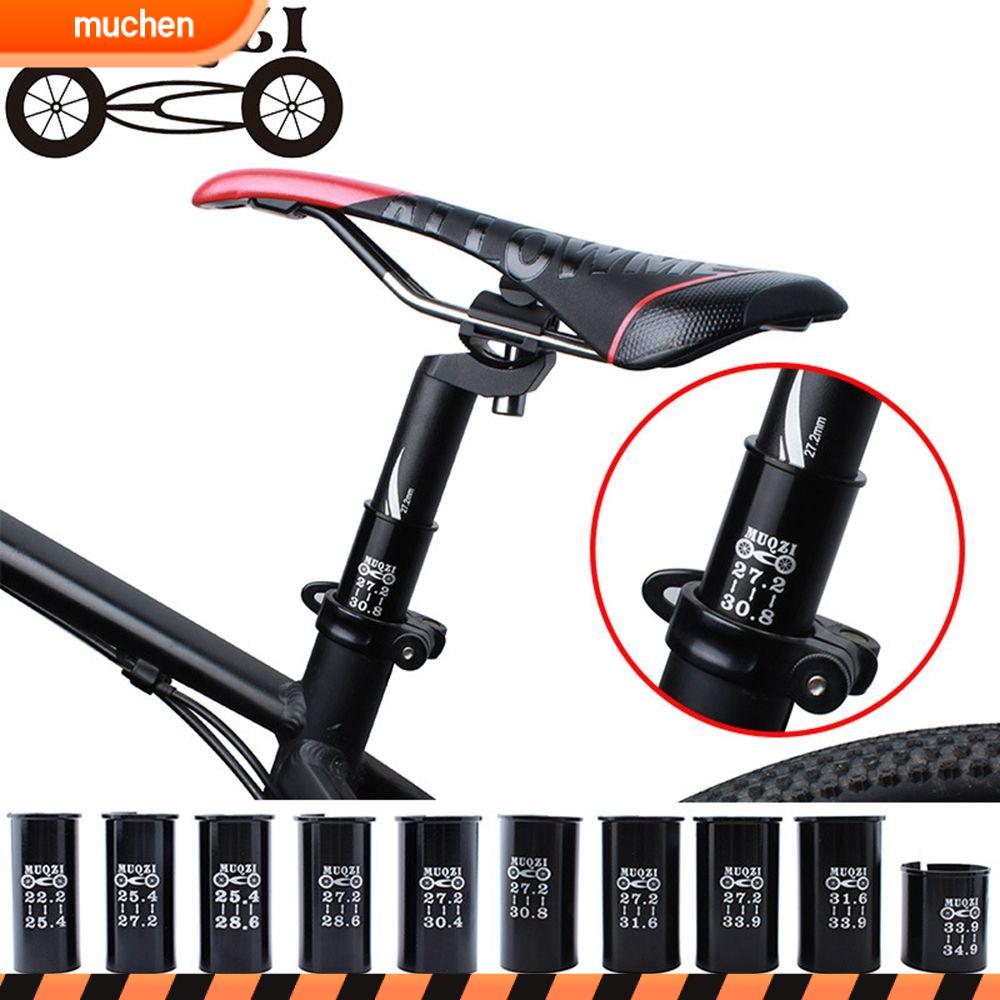 MUCHENG 1pc Chất lượng cao Điều chỉnh Đường kính 27,2 Hợp  nhôm Ống đăng chỗ ngồi Cột an toàn cho xe đạp đường bộ Bộ giảm cột an toàn Giảm bộ điều hợp tay áo