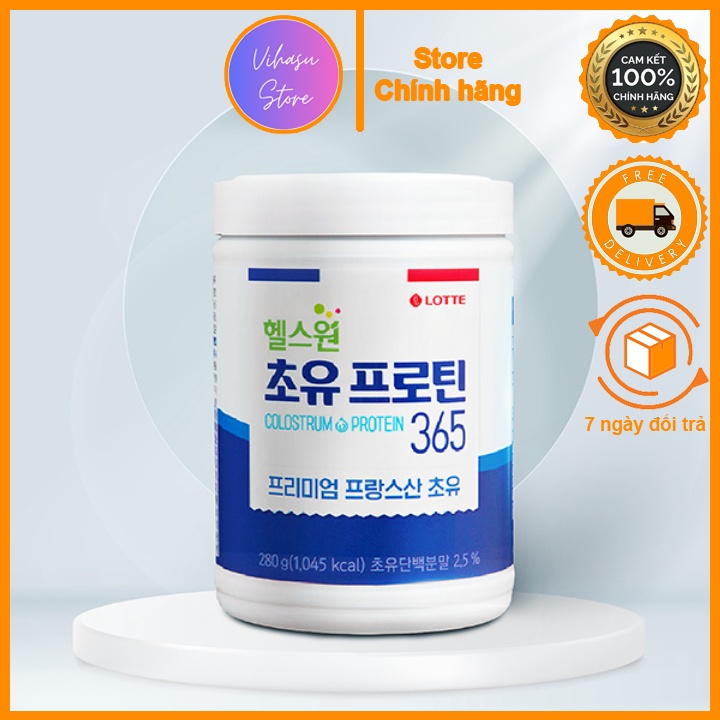 Sữa non Phục hồi Colostrum Protein nhập khẩu Lotte [Vihasu Store]