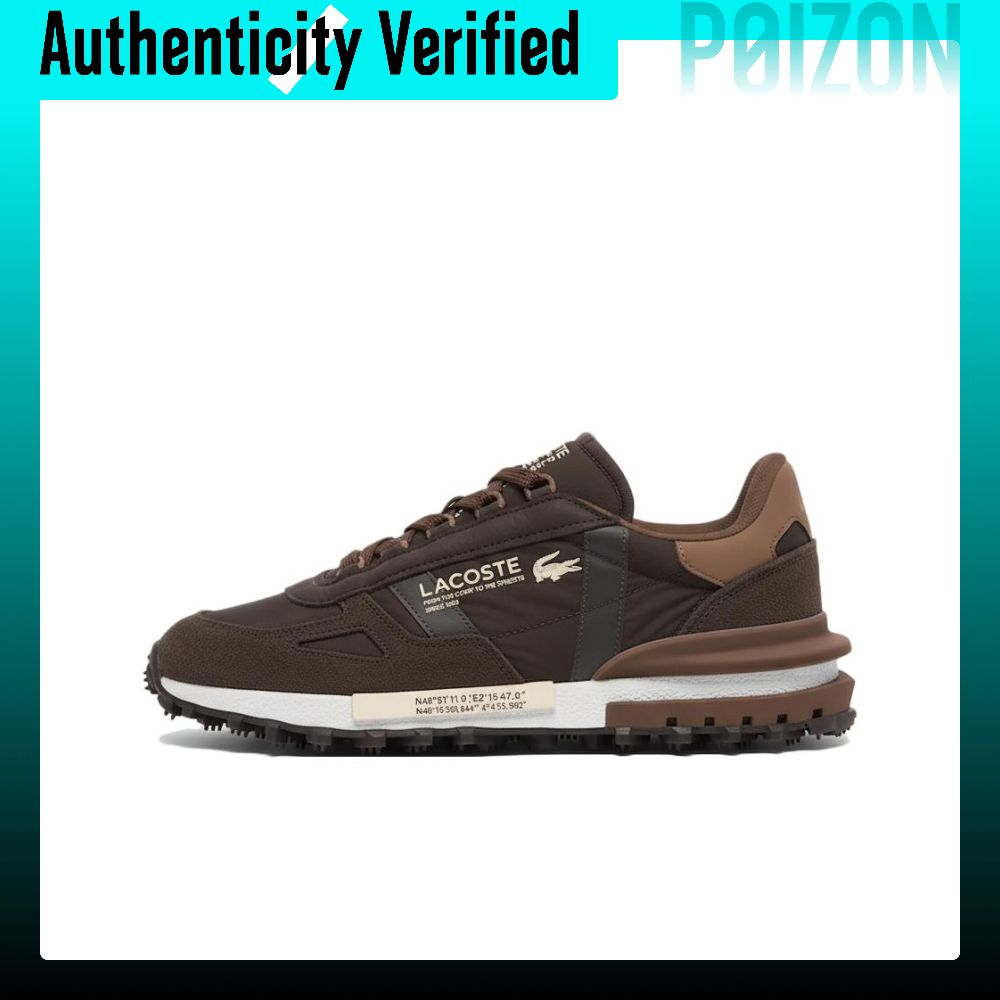รองเท้าผ้าใบ รองเท้าลำลองผู้ชาย Lacoste Elite Active Suede รองเท้าลำลองผู้ชาย 51SMA0042 ราคา 20,467 บาท*ส่งฟรี
