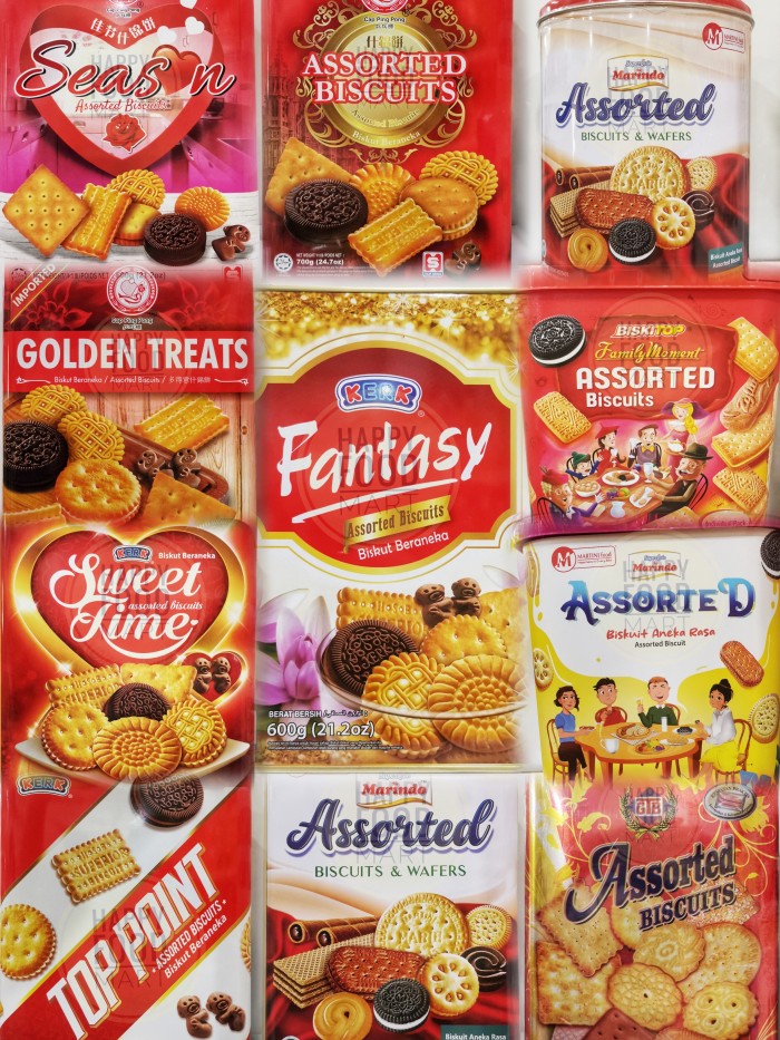HUP Seng Biskuit KALENG/MARINDO BISCUITS/HAMPERS LEBARAN/PARCEL Natal