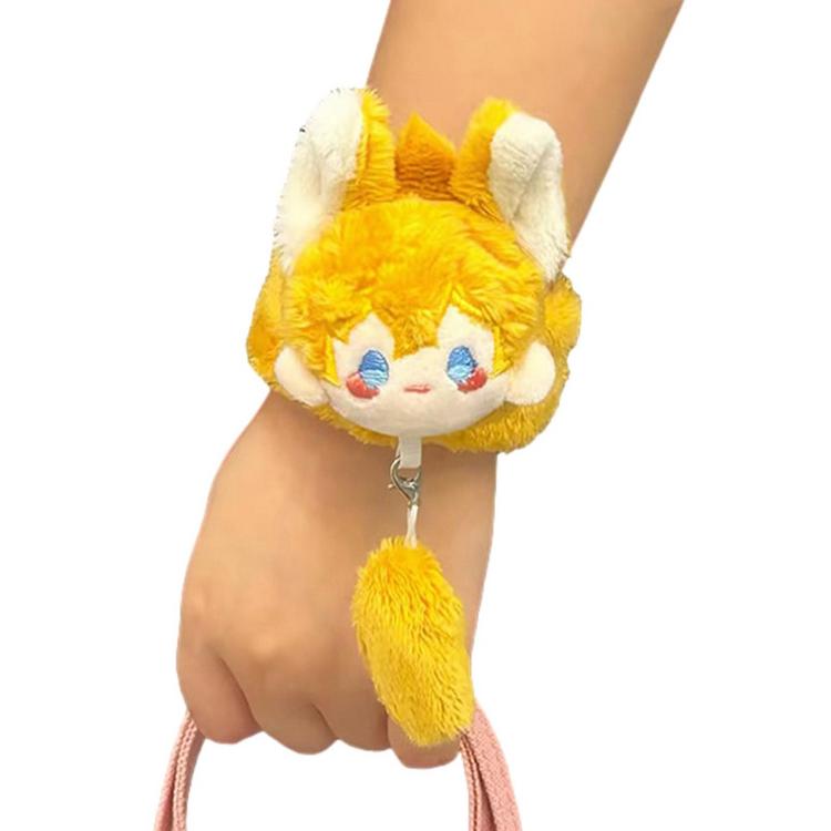Plush Animal Slap Bracelet Cute Animal Bracelets Plush Cartoon Slap Ring