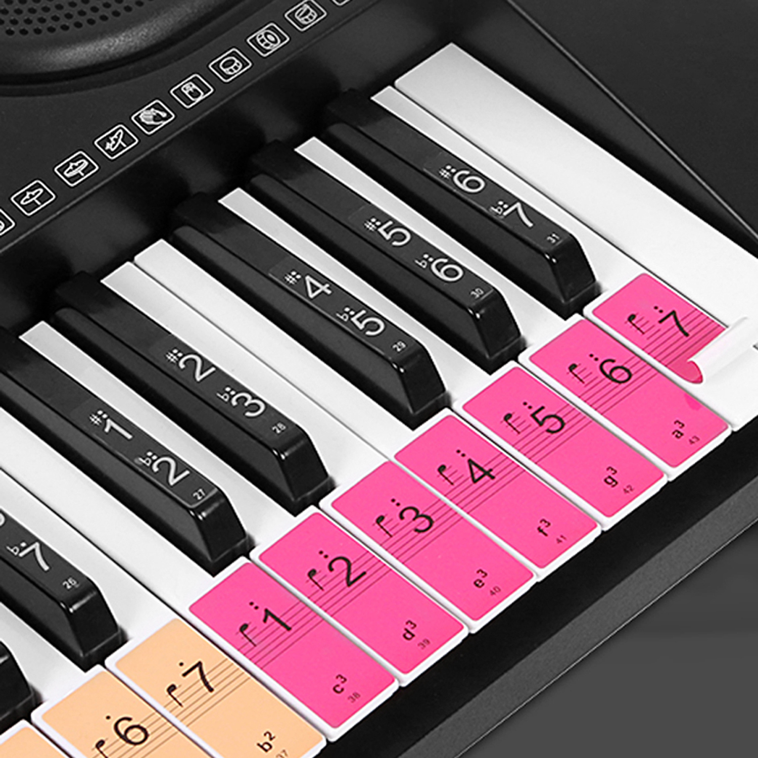 Miếng dán phím bàn phím đàn piano cho người mới bắt đầu cho 88/61/54 phím đàn piano