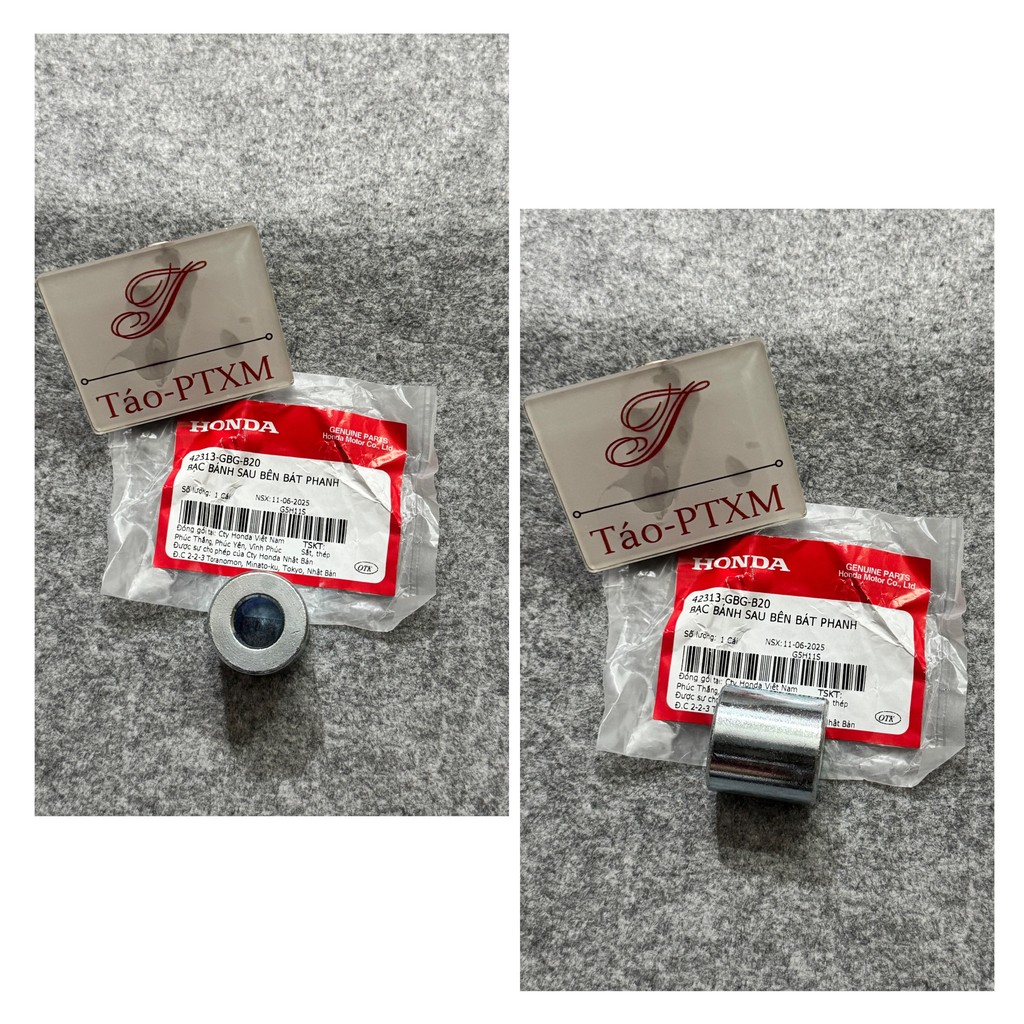 Bạc, cục canh đùm sau xe Dream/ Alpha zin (42313-GBG-B20)