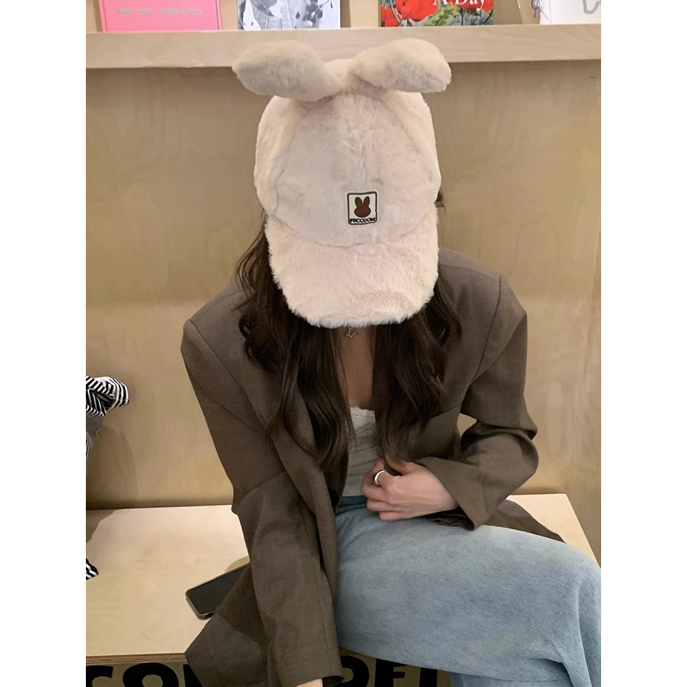 Cute rabbit ear boy hat ราคา 176 บาท*ส่งฟรี