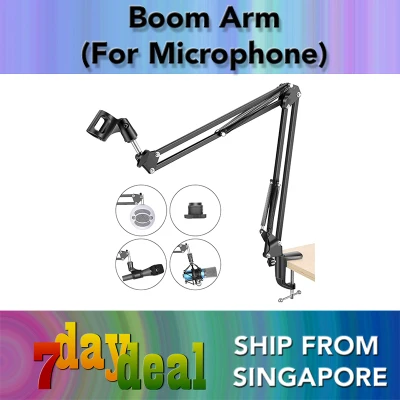 HoliCRAFT MBA20 Microphone Boom Arm Stand (For Rode / Boya / Saramonic / Audio Technica / Shure Microphone)