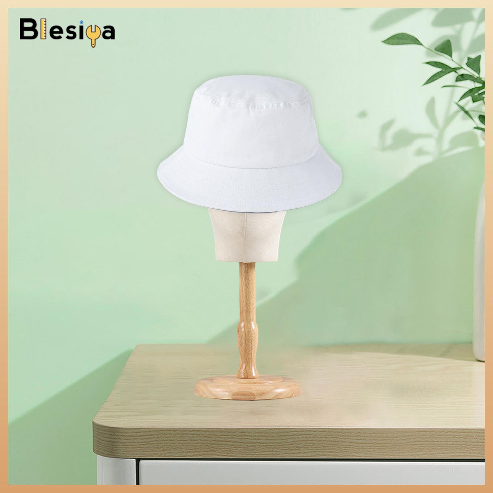 Blesiya Hat Display Head Portable Freestanding Wigs Head Stand for Markets